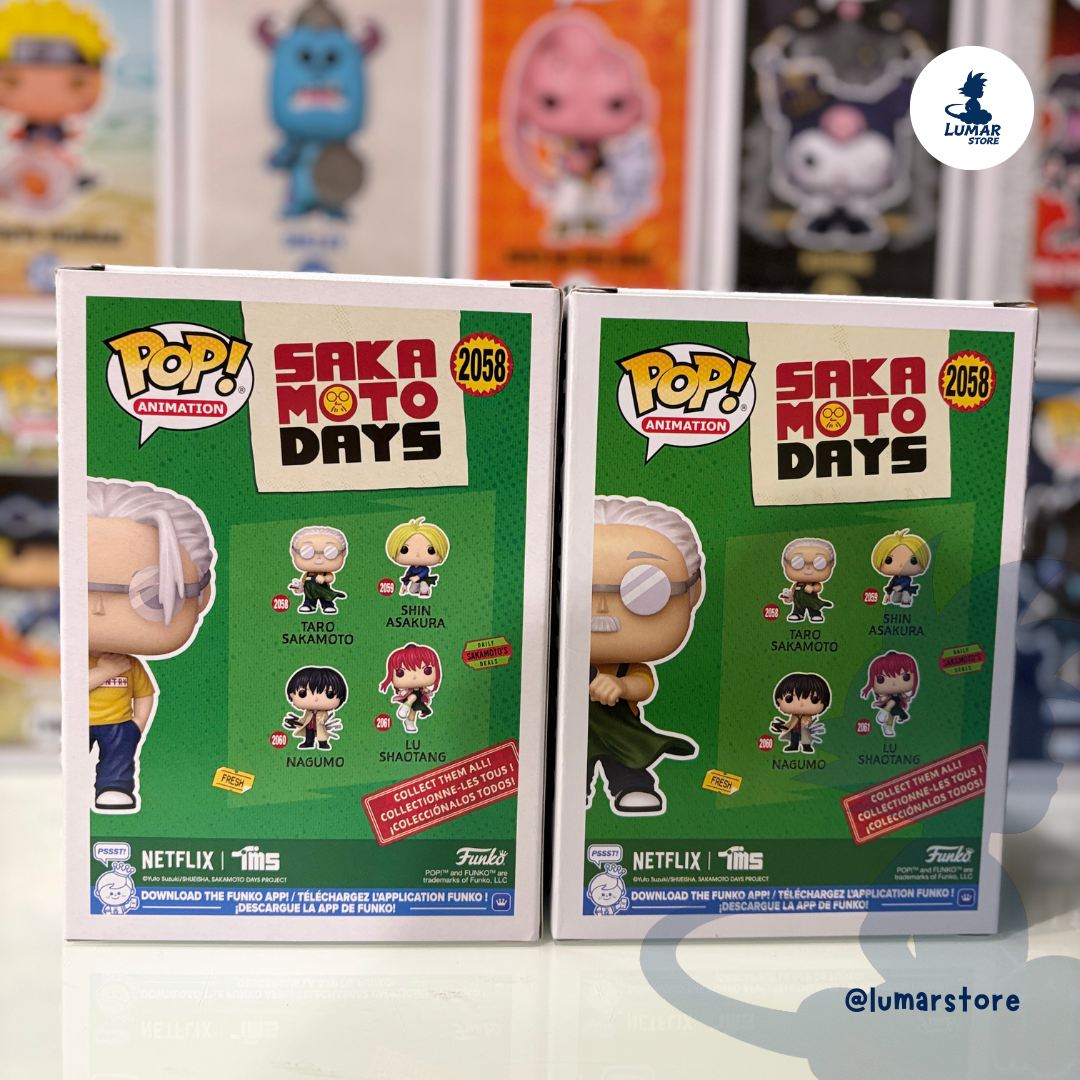 Bundle Funko Pop! Animation 2058 - Taro Sakamoto (Chase + Regular) | Sakamoto Days