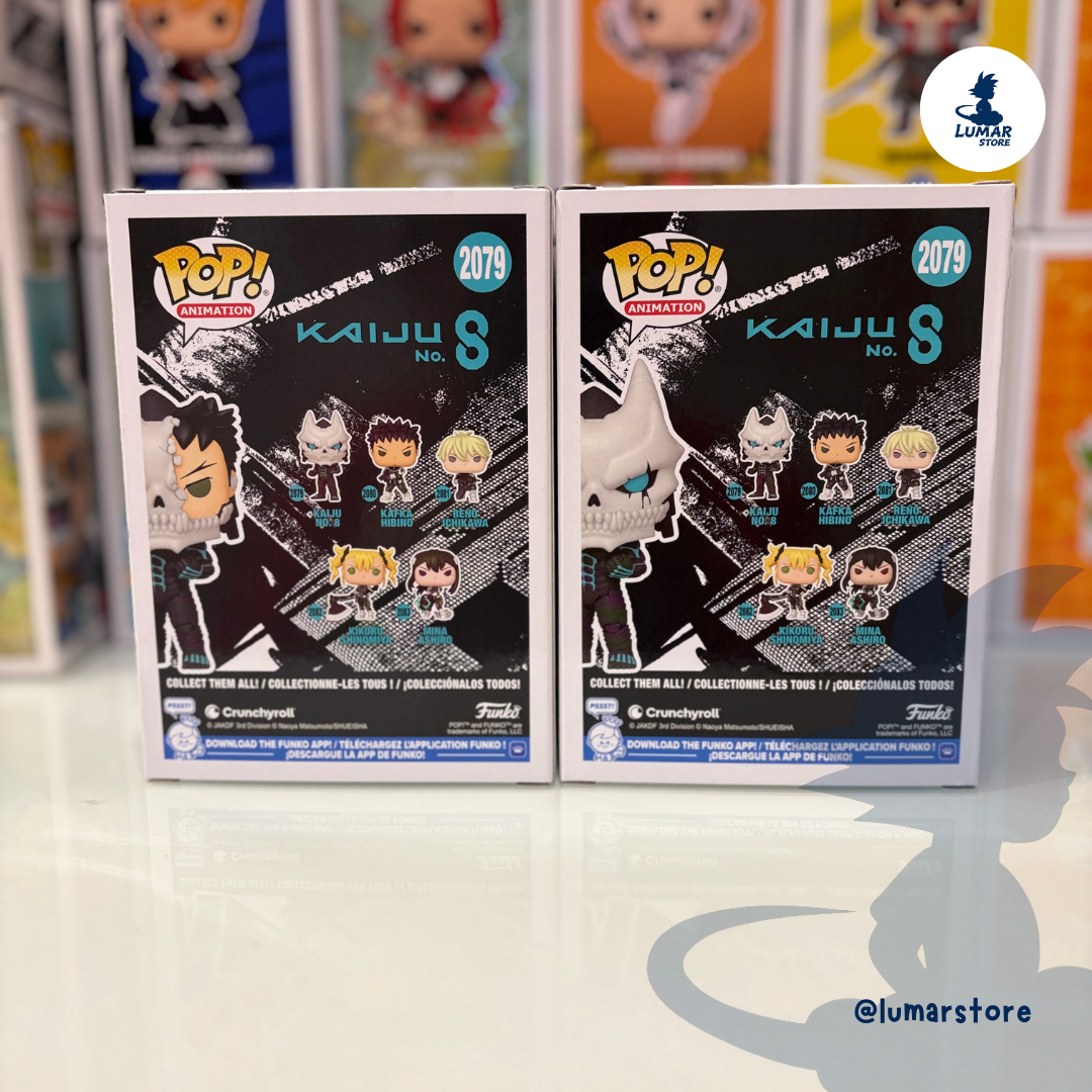 Bundle Funko Pop! Animation 2079 - Kaiju No. 8 (Regular + chase) | Kaiju No. 8