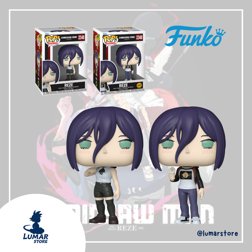 Bundle Funko Pop! Chainsaw Man #2348 Reze (Reze Arc) | Pack Regular + Chase