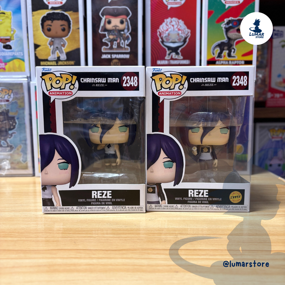 Bundle Funko Pop! Chainsaw Man #2348 Reze (Reze Arc) | Pack Regular + Chase