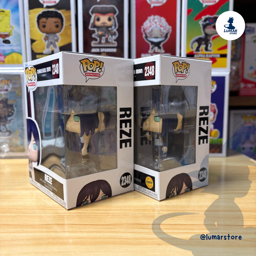 Bundle Funko Pop! Chainsaw Man #2348 Reze (Reze Arc) | Pack Regular + Chase