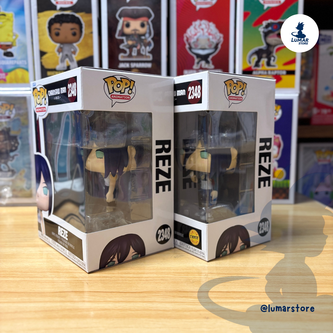 Bundle Funko Pop! Chainsaw Man #2348 Reze (Reze Arc) | Pack Regular + Chase
