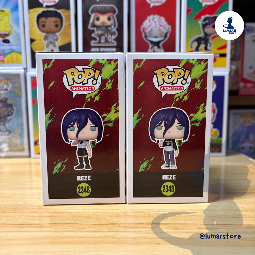 Bundle Funko Pop! Chainsaw Man #2348 Reze (Reze Arc) | Pack Regular + Chase