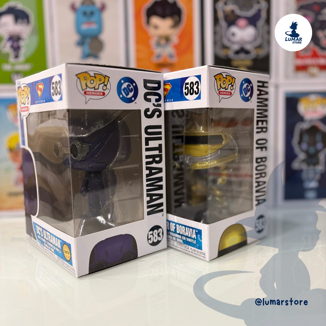 Bundle Funko Pop! Heroes 583 - Hammer of Boravia (Regular) + Ultraman (Chase)  | Superman (2025)