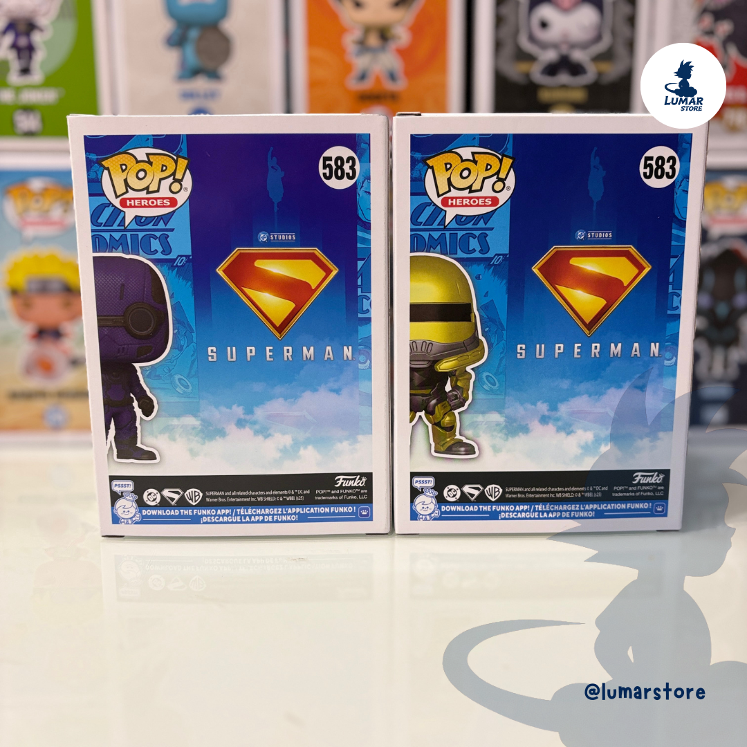 Bundle Funko Pop! Heroes 583 - Hammer of Boravia (Regular) + Ultraman (Chase)  | Superman (2025)