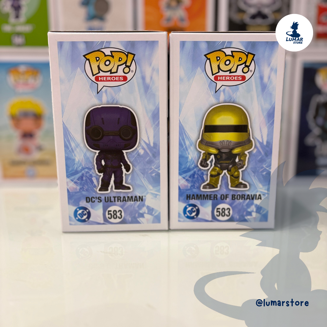 Bundle Funko Pop! Heroes 583 - Hammer of Boravia (Regular) + Ultraman (Chase)  | Superman (2025)