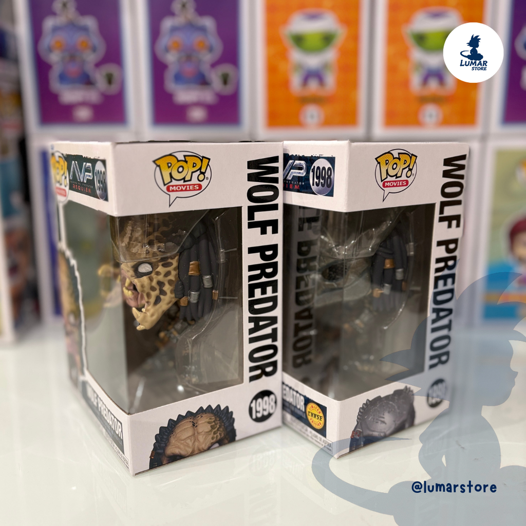Bundle Funko Pop! Movies 1198 - Wolf Predator (Regular + Chase)| AVP Requiem