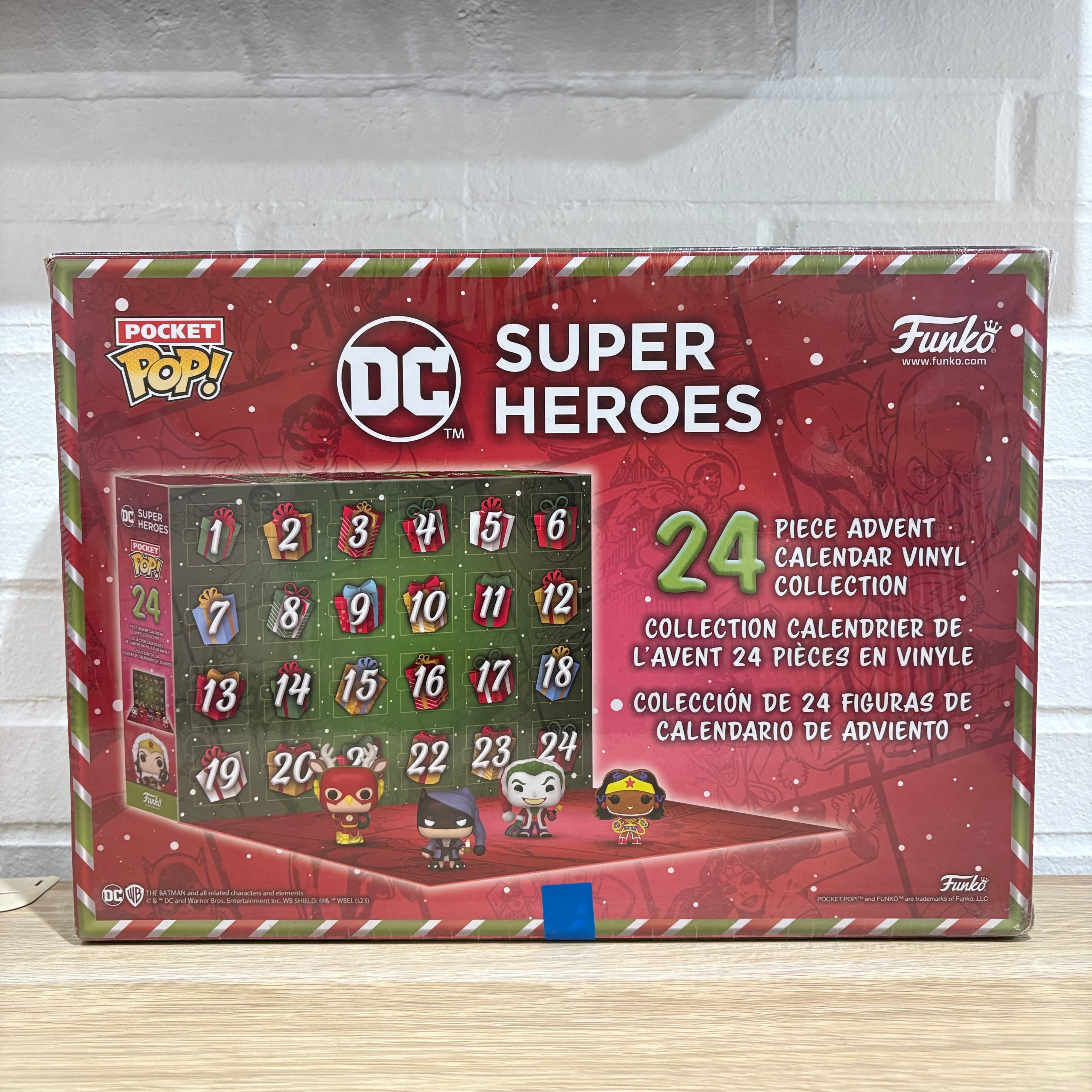 Funko Pocket! Calendario de Adviento - DC Heroes