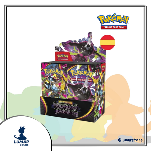 Caja de Sobres Pokémon TCG: Megaevolución - Oscuridad Absoluta (36 Sobres en Español)