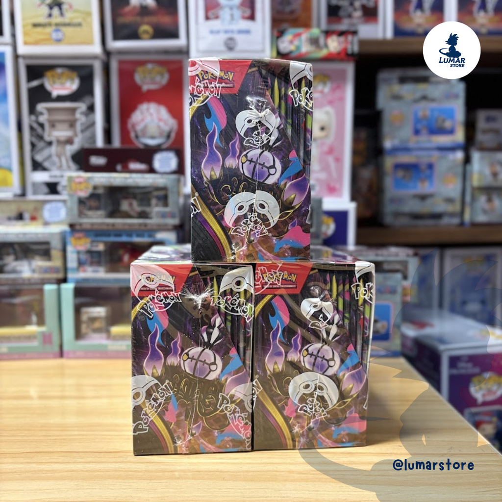 Caja de Sobres Pokémon TCG: Megaevolución - Oscuridad Absoluta (36 Sobres en Español)