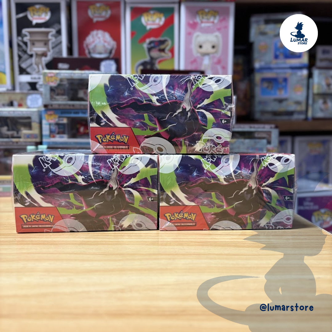 Caja de Sobres Pokémon TCG: Megaevolución - Oscuridad Absoluta (36 Sobres en Español)
