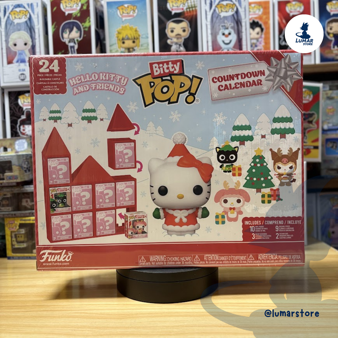 Calendario de Adviento Funko Bitty Pop!: Hello Kitty and Friends Countdown Calendar (24 Sorpresas)