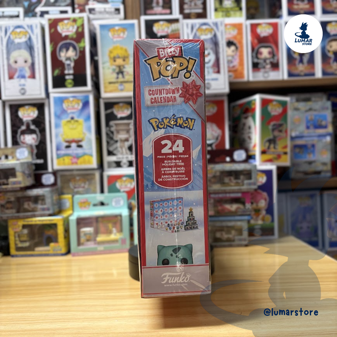 Calendario de Adviento Funko Bitty Pop!: Pokémon Countdown Calendar (24 Sorpresas)