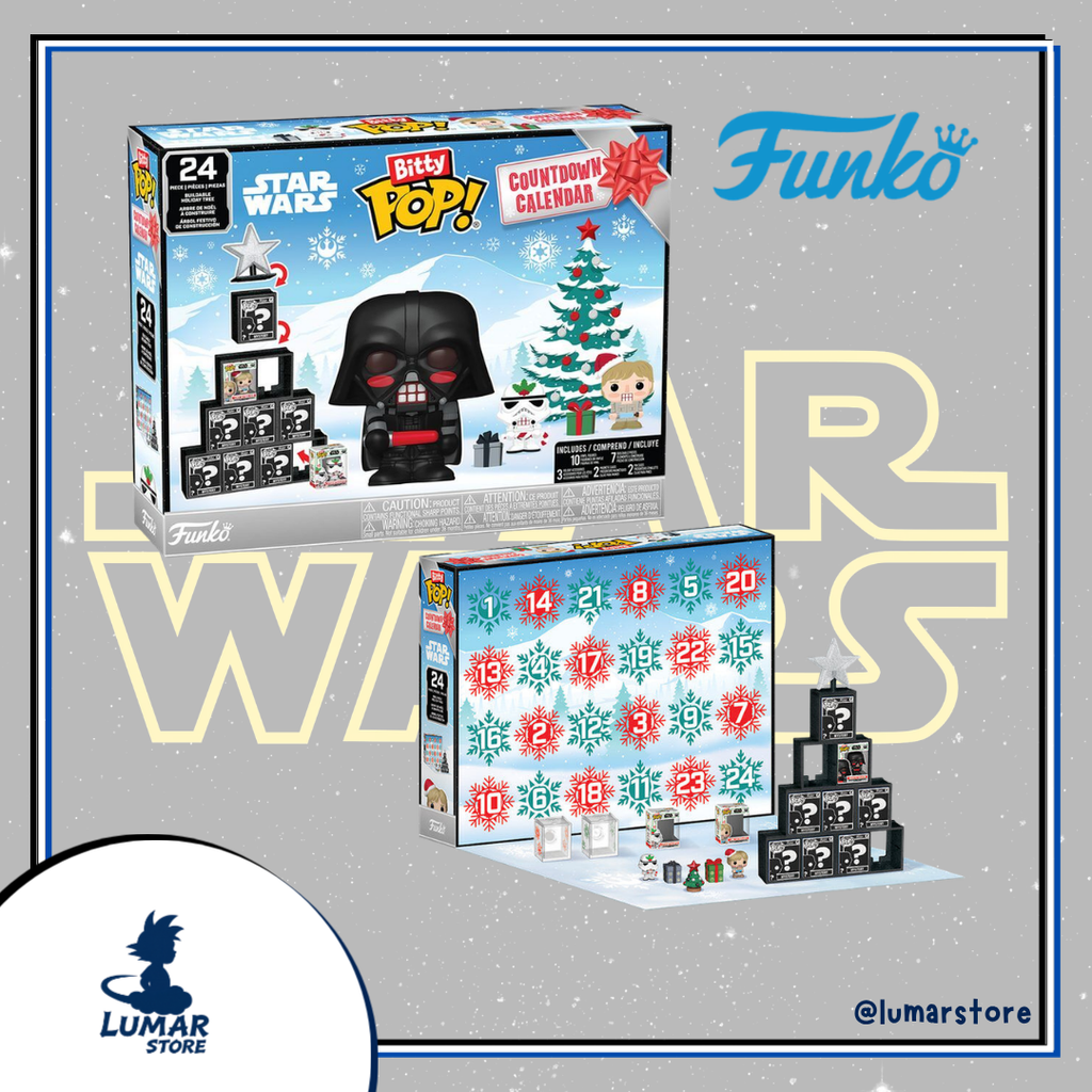 Calendario de Adviento Funko Bitty Pop!: Star Wars Countdown Calendar (24 Sorpresas)