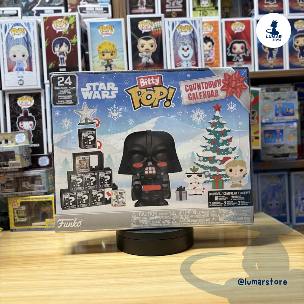 Calendario de Adviento Funko Bitty Pop!: Star Wars Countdown Calendar (24 Sorpresas)