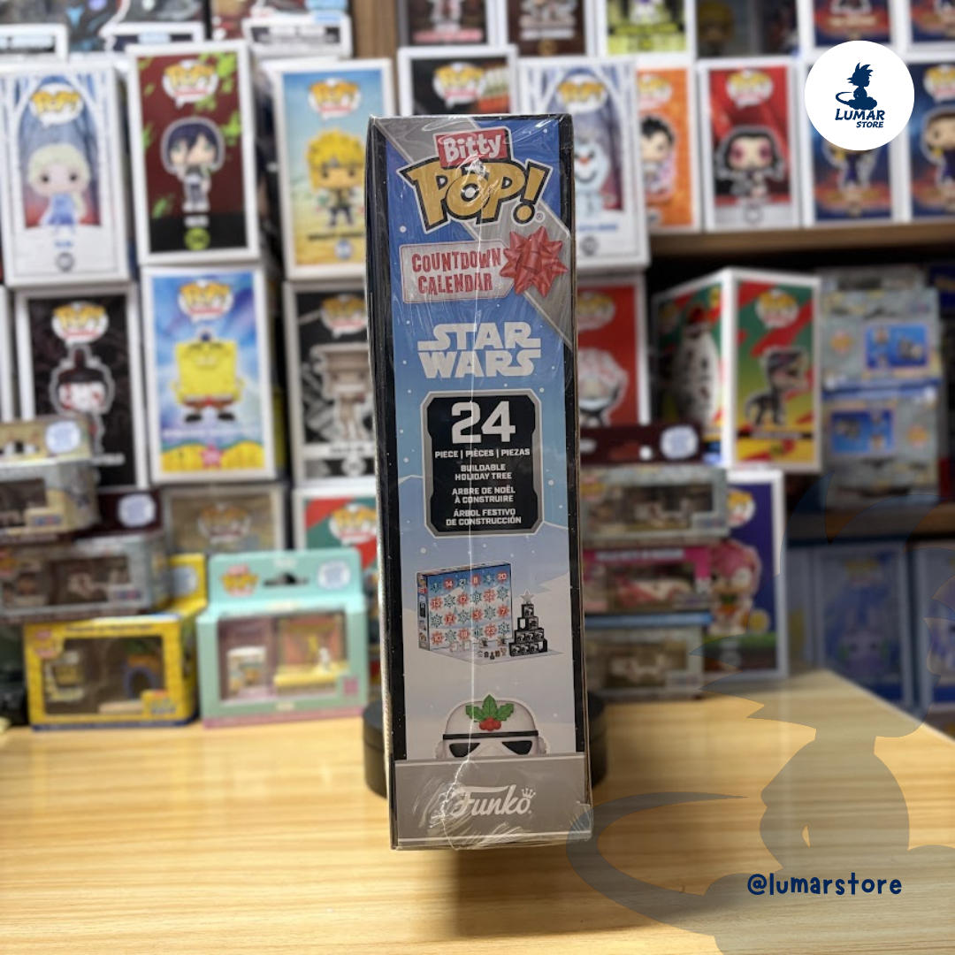 Calendario de Adviento Funko Bitty Pop!: Star Wars Countdown Calendar (24 Sorpresas)