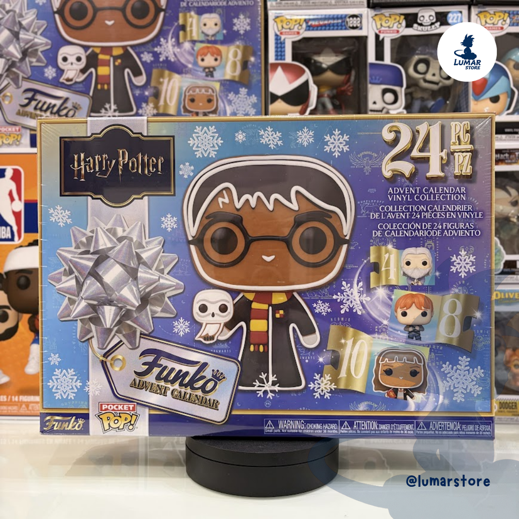 Calendario de Adviento Funko Pocket Pop! Harry Potter: 24 Piezas Gingerbread Holiday Calendar