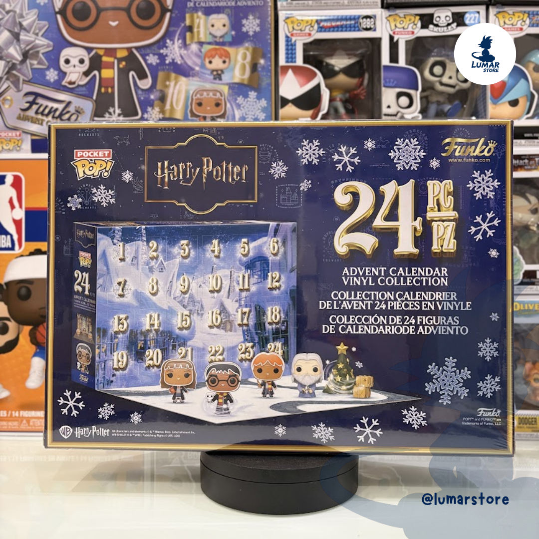 Calendario de Adviento Funko Pocket Pop! Harry Potter: 24 Piezas Gingerbread Holiday Calendar