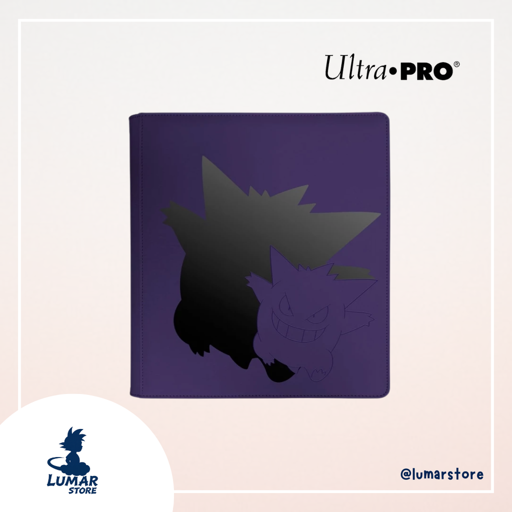 Carpeta PRO-Binder Elite 12-Pocket: Pokémon - Gengar con Cremallera | Ultra Pro