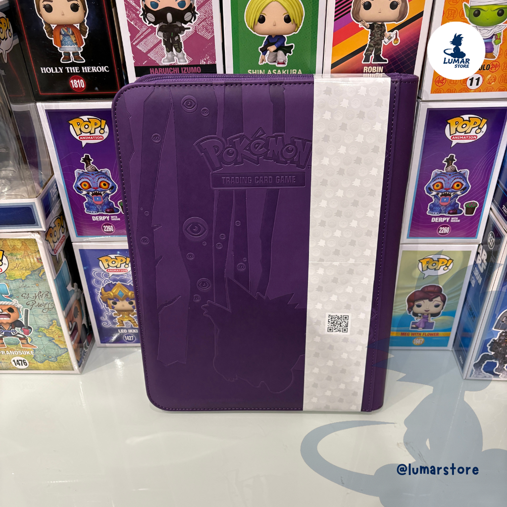 Carpeta PRO-Binder Elite 9-Pocket: Pokémon - Gengar con Cremallera | Ultra Pro