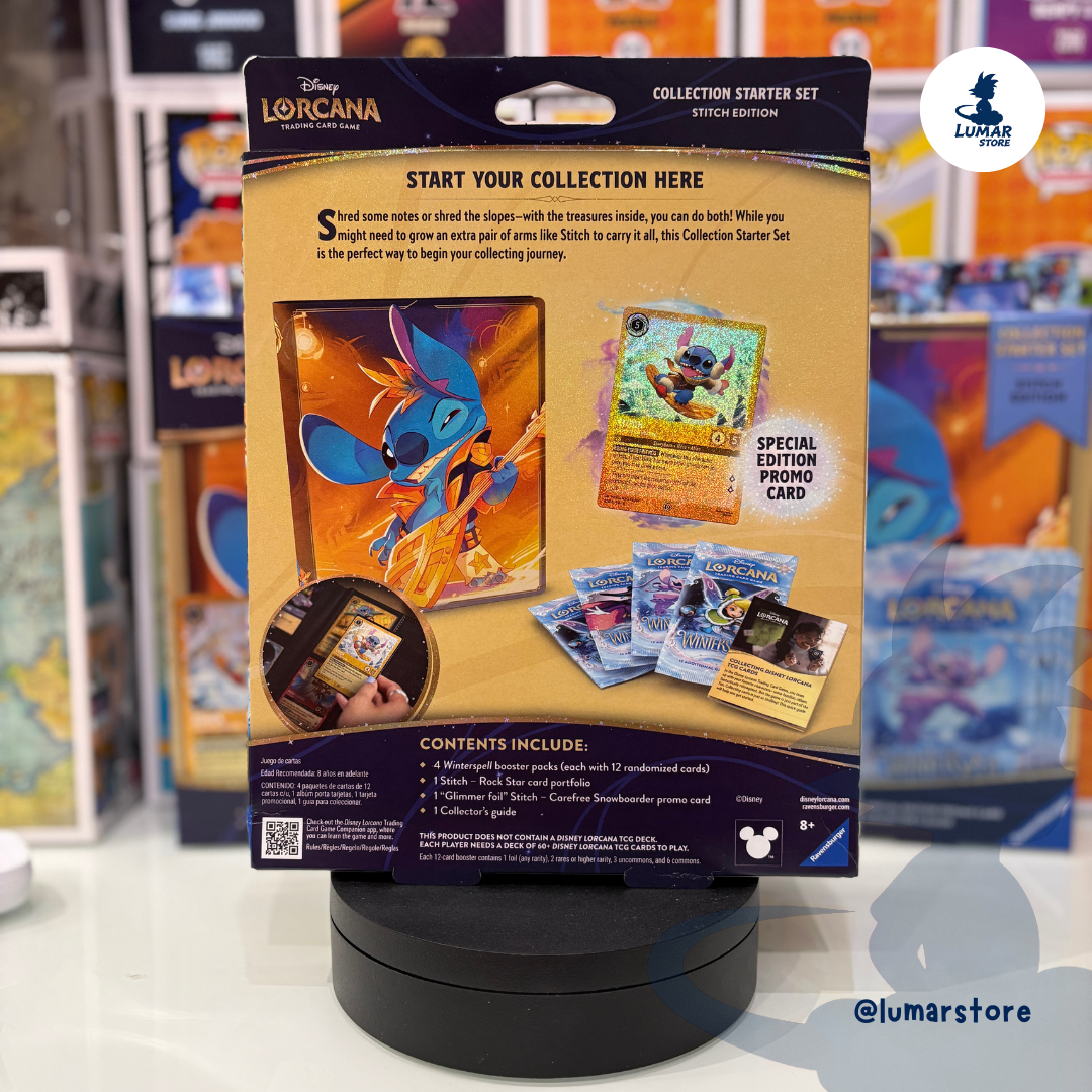 Disney Lorcana TCG: Collection Starter Stitch - Winterspell (Inglés)