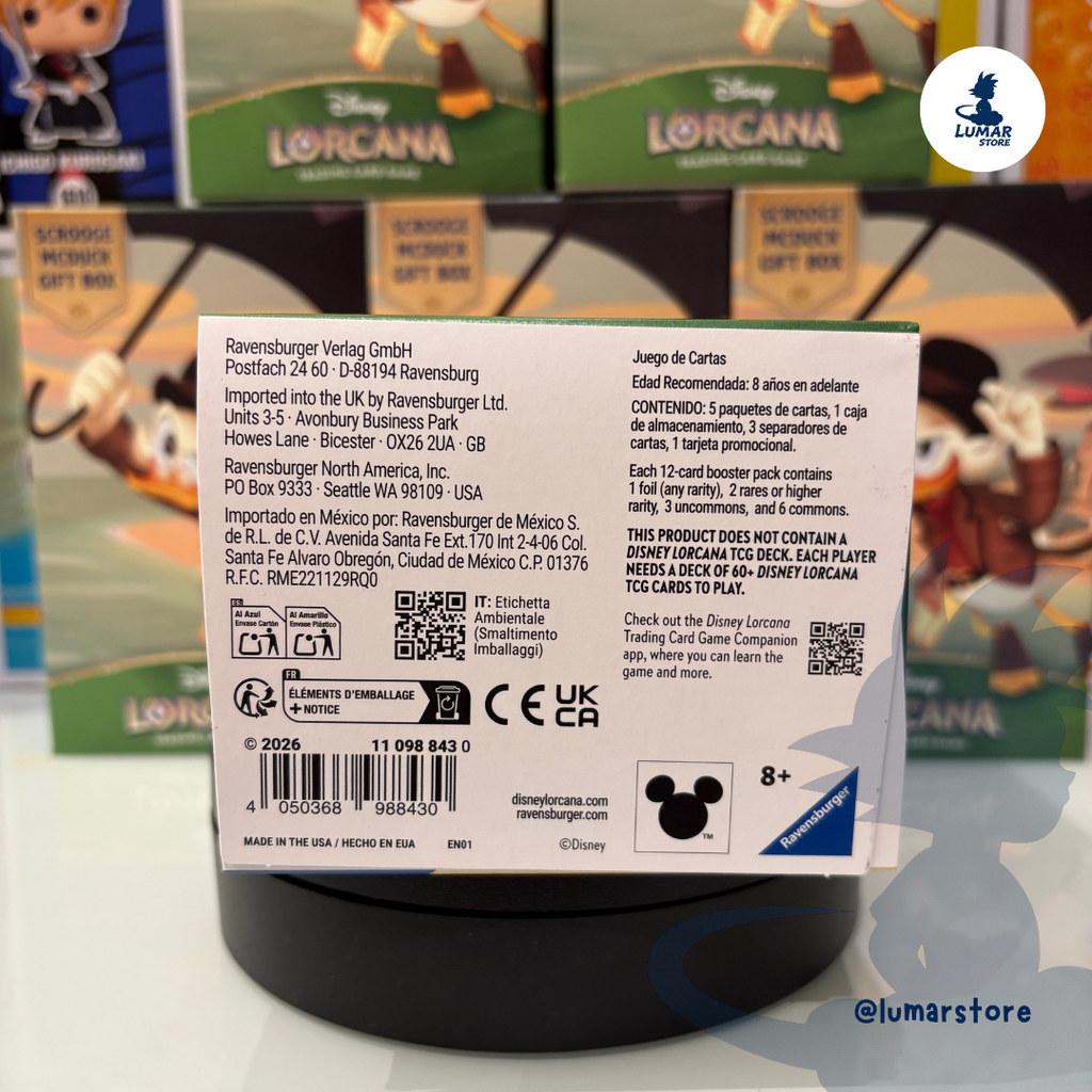 Disney Lorcana TCG: McDuck Gift Box - Winterspell (Inglés)