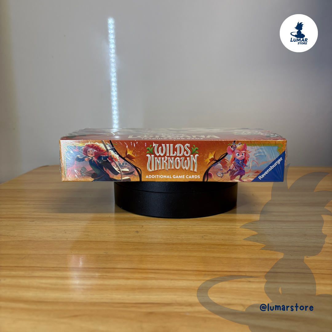 Disney Lorcana TCG: Wilds Unknown Booster Display (24 Packs) - Inglés
