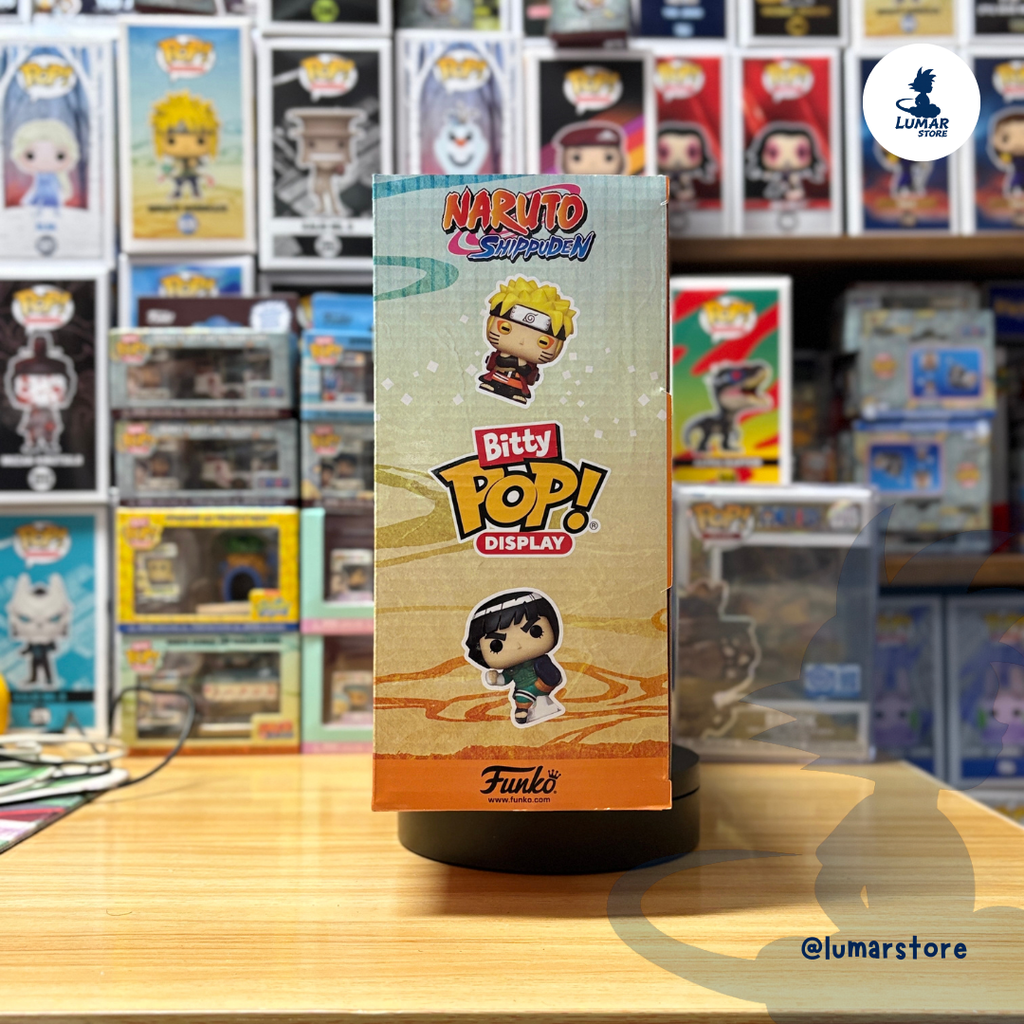 Expositor Funko Bitty Pop! Naruto Shippuden: Hidden Leaf Display Shelf (Incluye 2 Figuras Exclusivas)