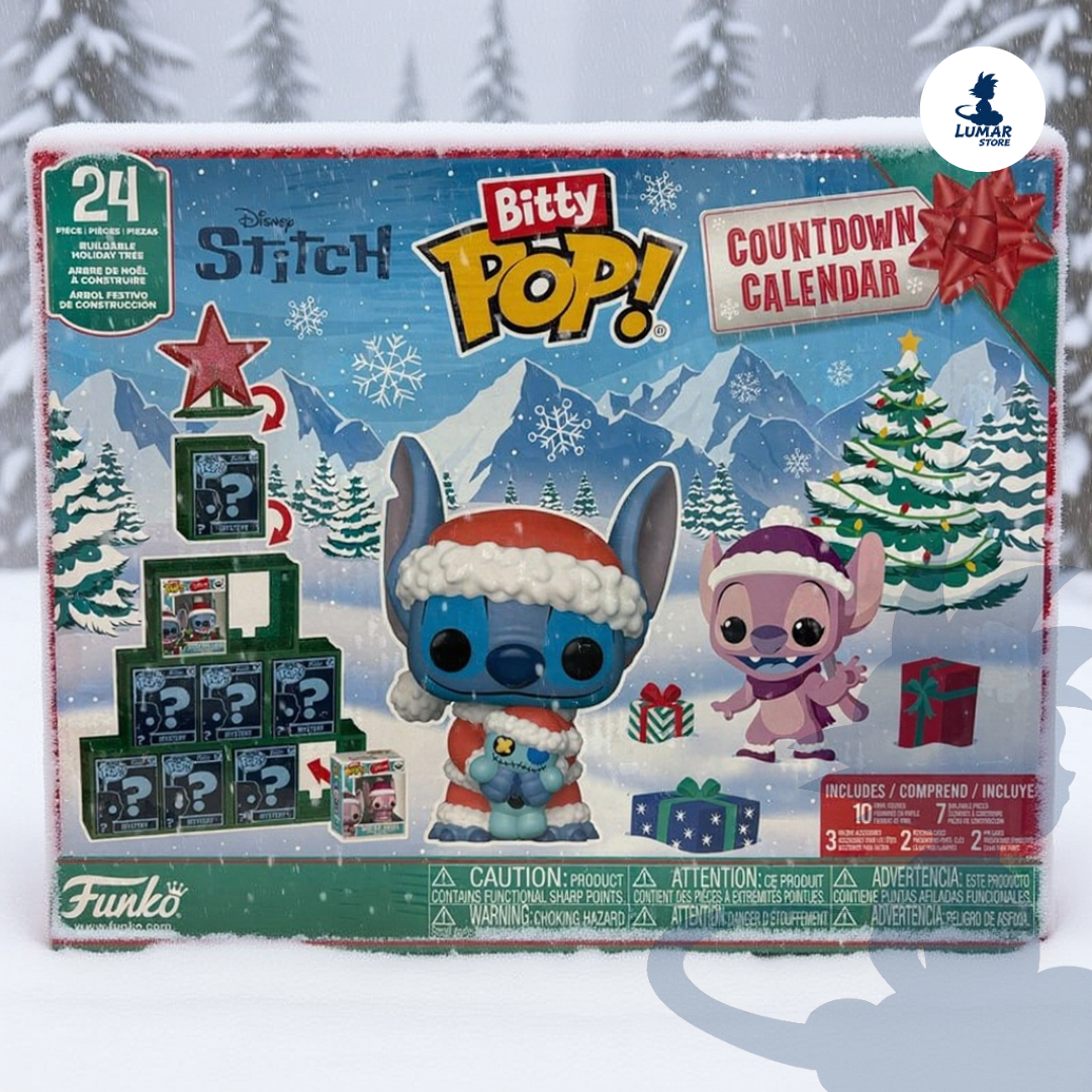 Funko Bitty Pop! Calendario Adviento Stitch (Disney)