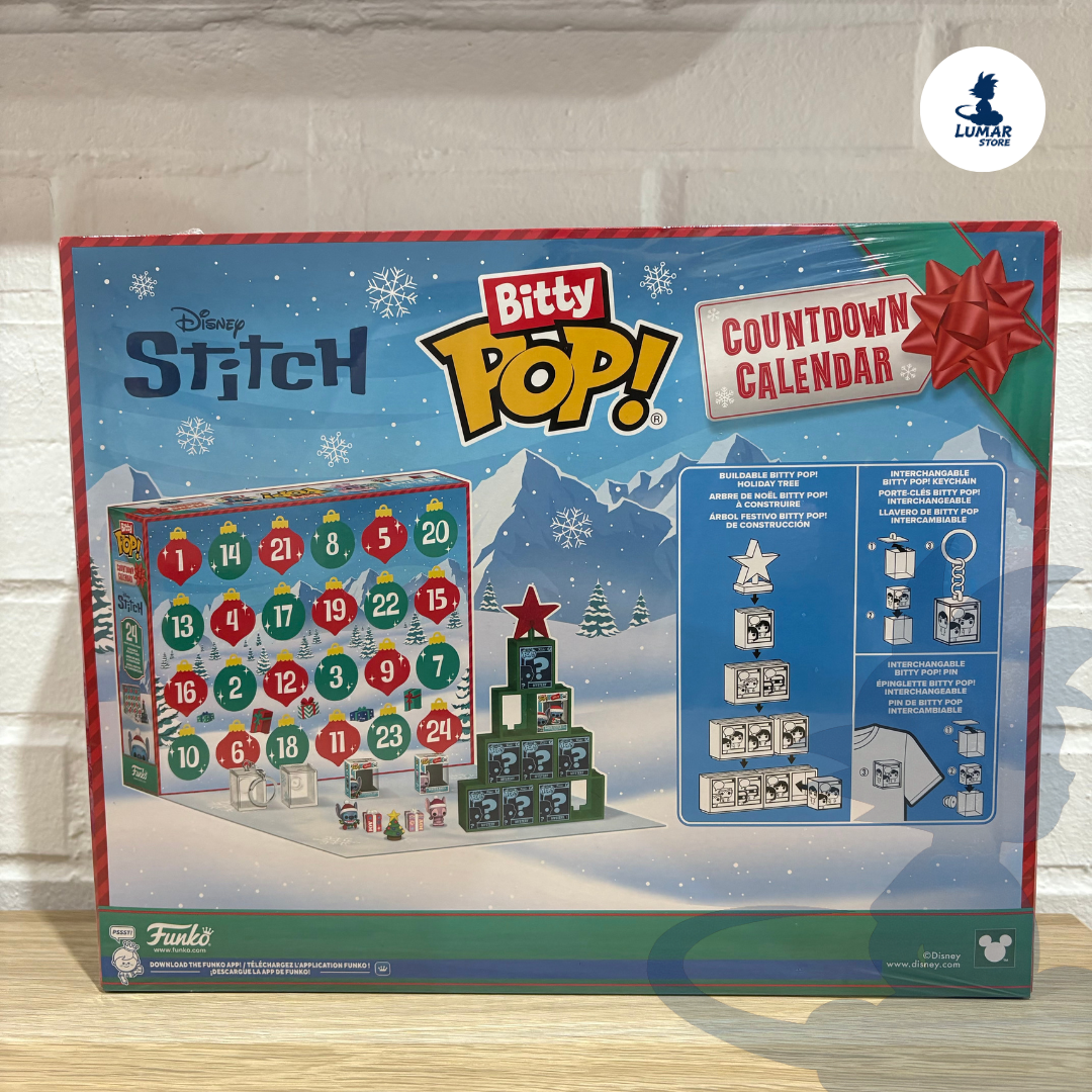 Funko Bitty Pop! Calendario Adviento Stitch (Disney)