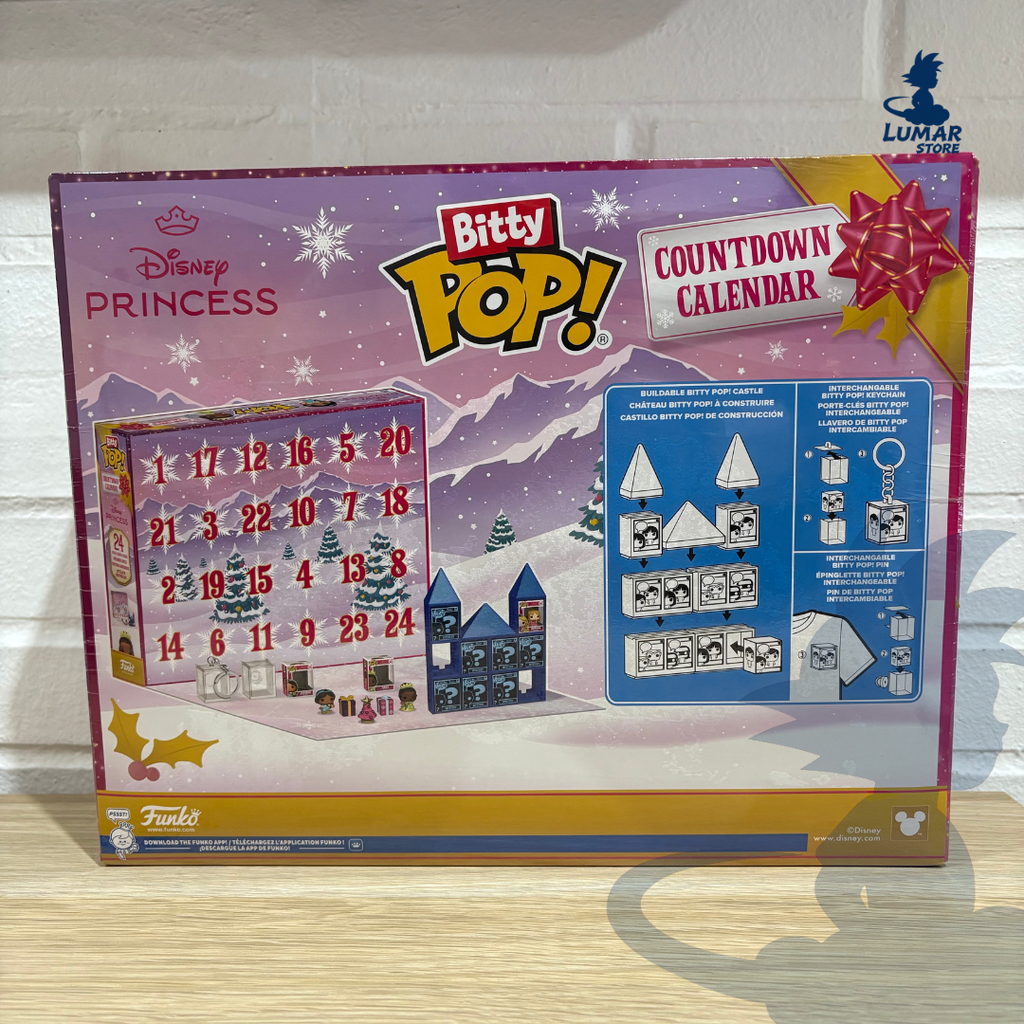 Funko Bitty Pop! Calendario de Adviento - Princesas Disney