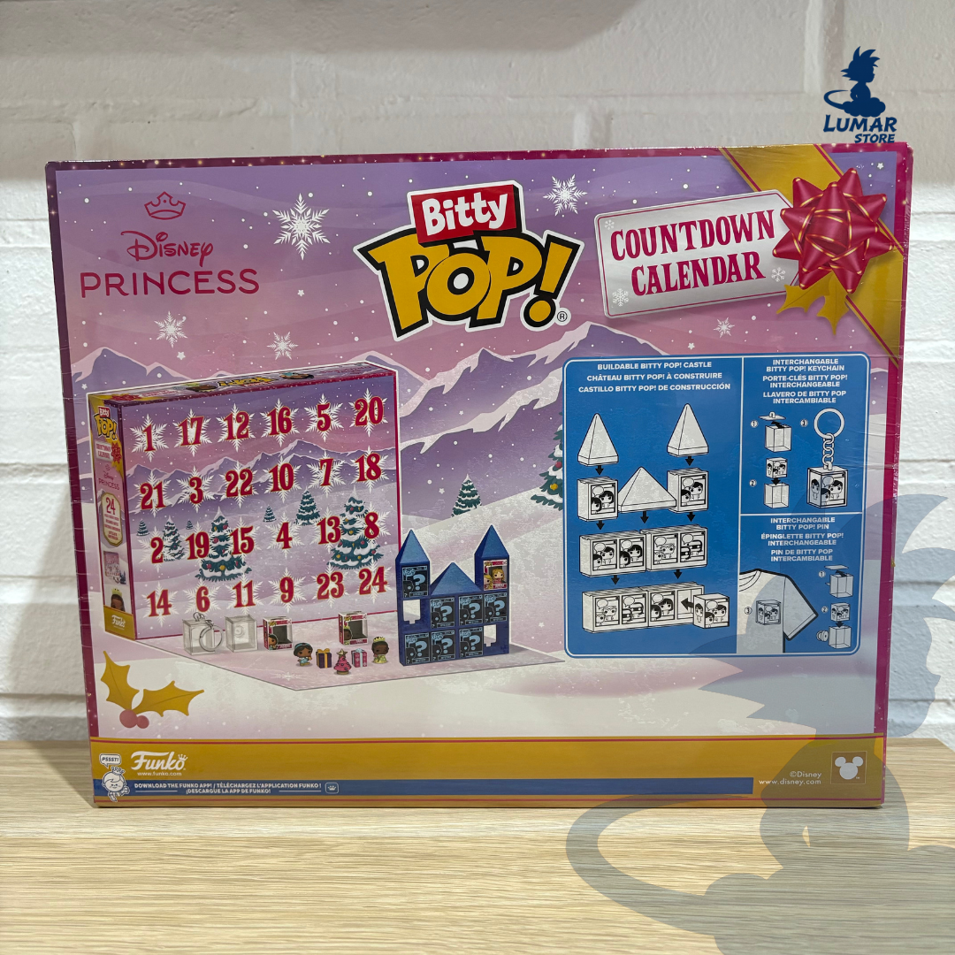 Funko Bitty Pop! Calendario de Adviento - Princesas Disney