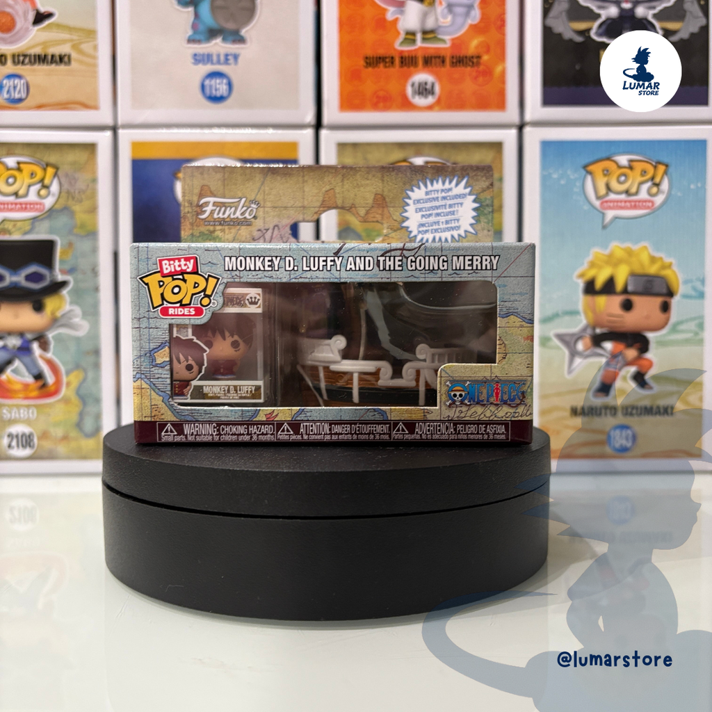 FUNKO Bitty POP! Rides - Luffy con Going Merry | One Piece