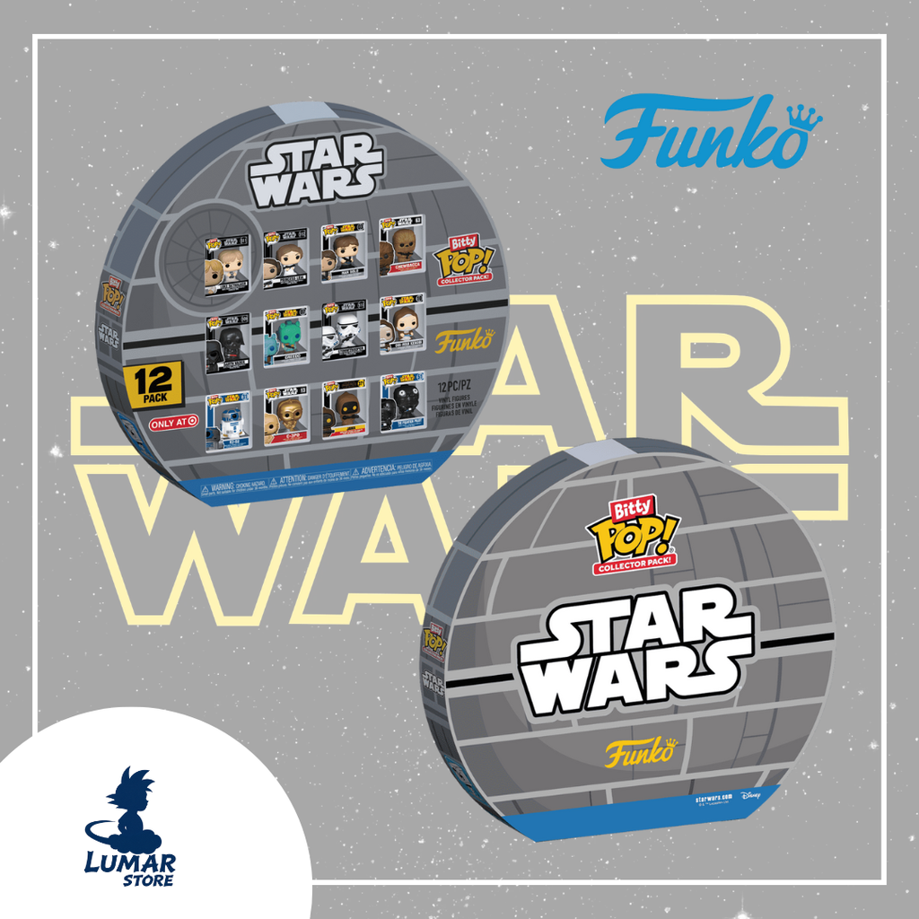 FUNKO Bitty POP! Star Wars Collector Pack | Pack de 12 Mini Figuras