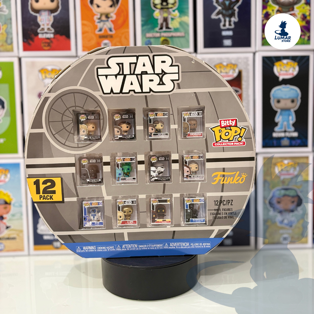 FUNKO Bitty POP! Star Wars Collector Pack | Pack de 12 Mini Figuras