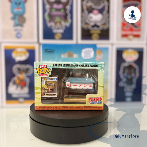FUNKO Bitty POP! Town - Naruto Uzumaki con Ichiraku Ramen | Naruto Shippuden