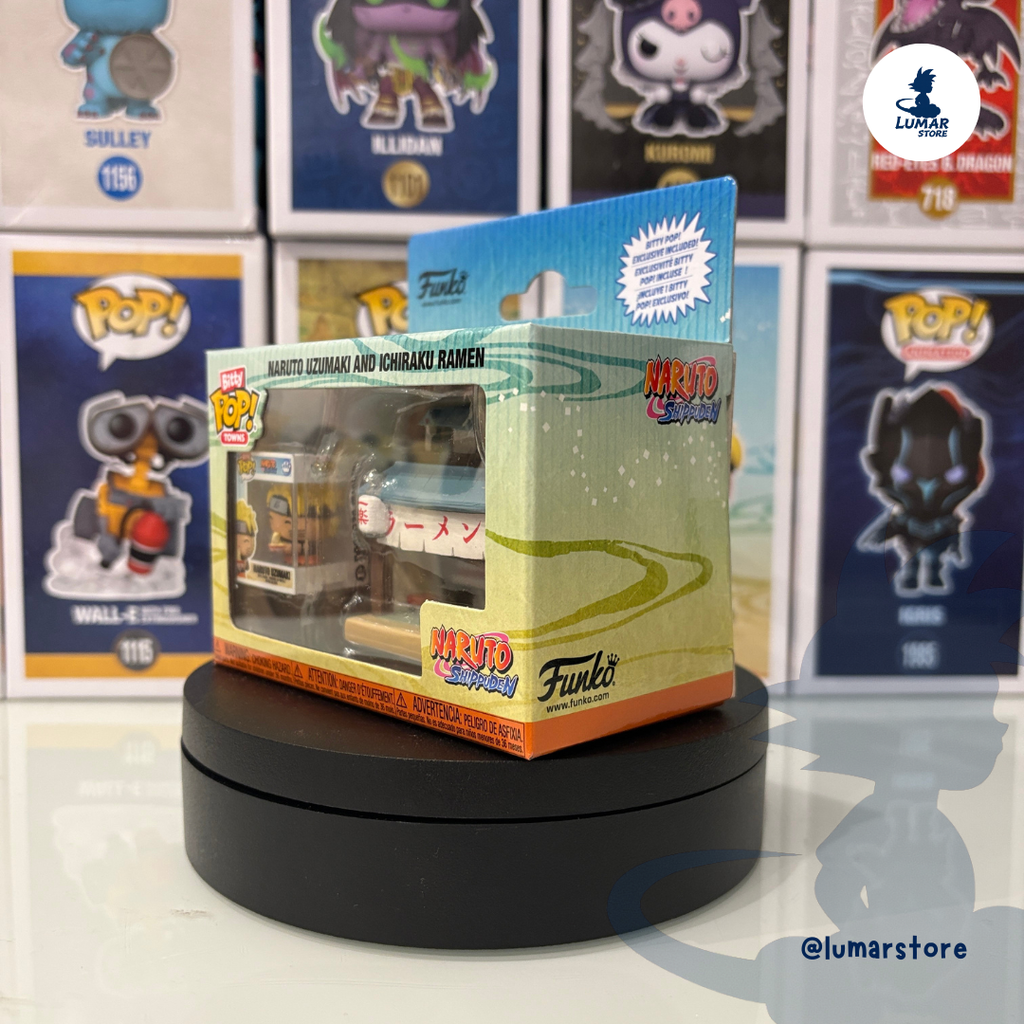FUNKO Bitty POP! Town - Naruto Uzumaki con Ichiraku Ramen | Naruto Shippuden