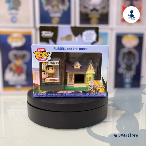FUNKO Bitty POP! Town - Russell con la Casa | UP (Disney / Pixar)