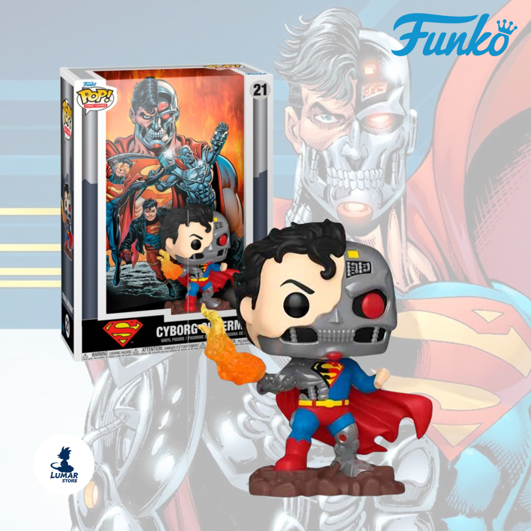 Funko Pop! Comice Covers - 21 Cyborg Superman (DC)