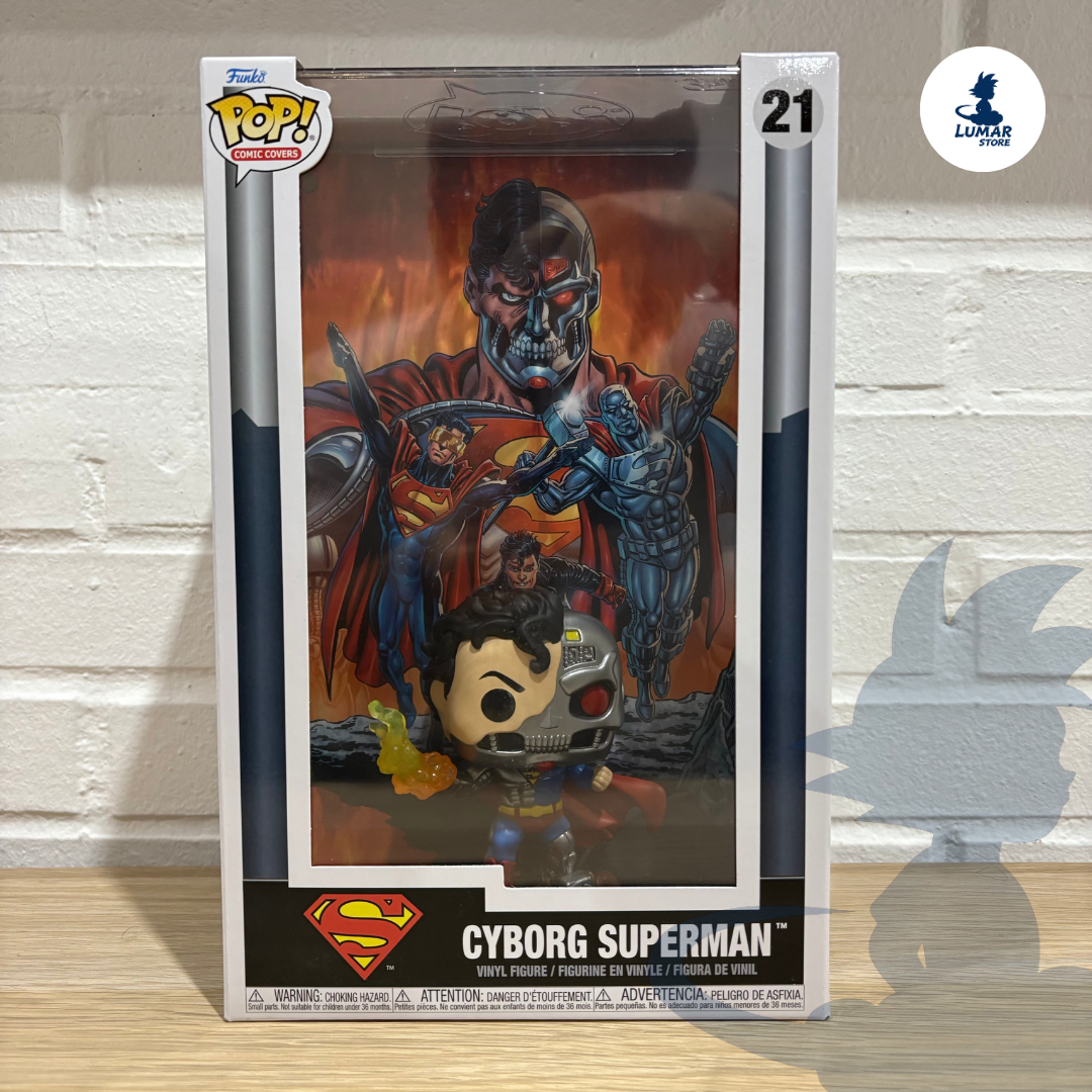 Funko Pop! Comice Covers - 21 Cyborg Superman (DC)