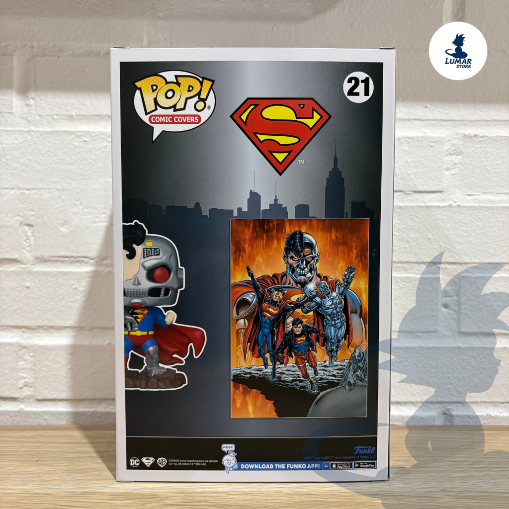 Funko Pop! Comice Covers - 21 Cyborg Superman (DC)