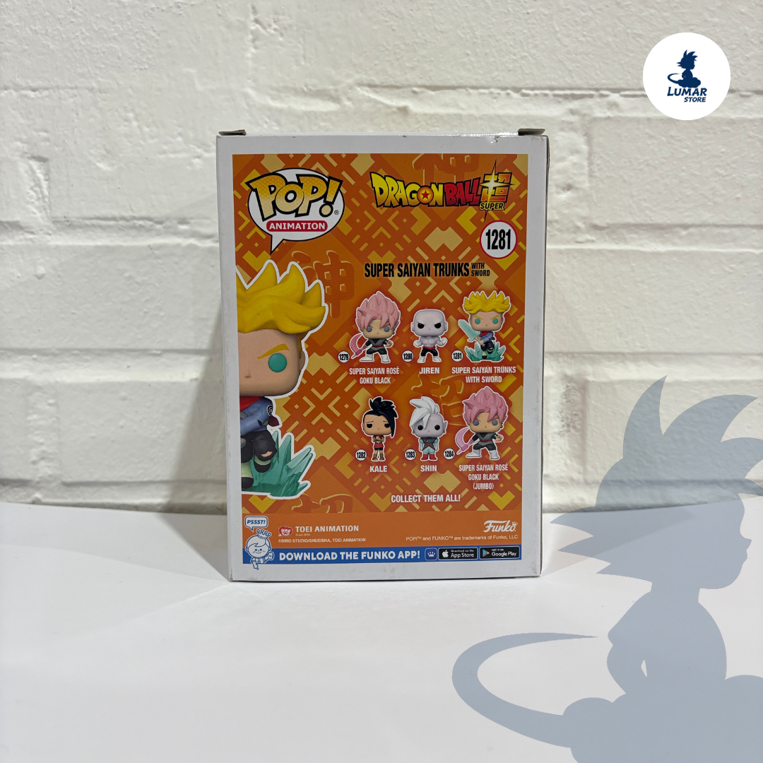 FUNKO POP! 1281 SAIYAN TRUNKS (DRAGON BALL SUPER)