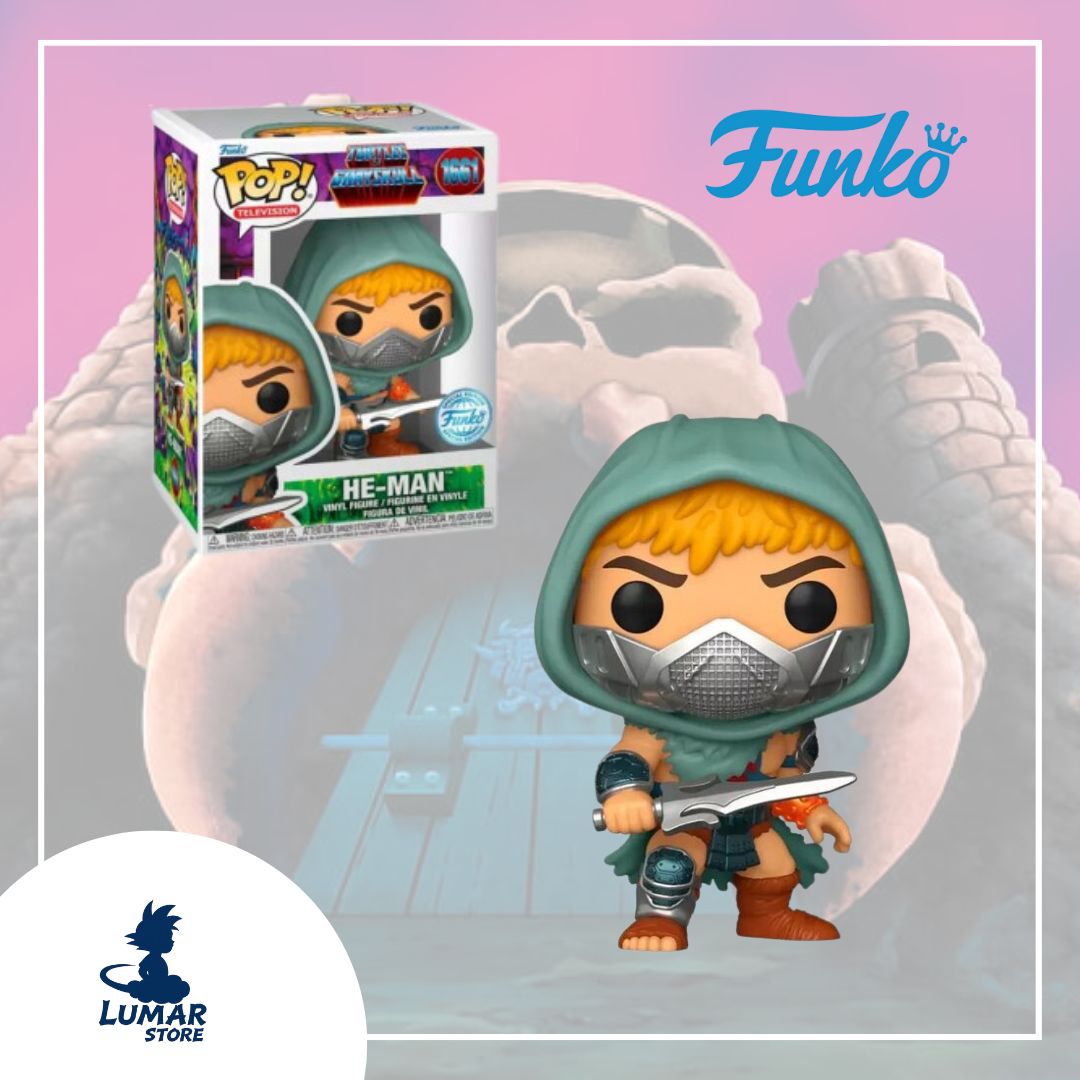 FUNKO POP! 1661 He-Man (Turtles of Grayskull) | Edición Especial
