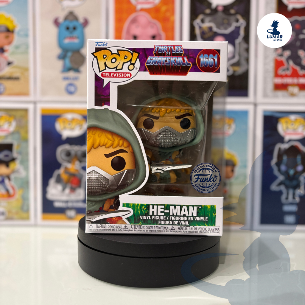 FUNKO POP! 1661 He-Man (Turtles of Grayskull) | Edición Especial
