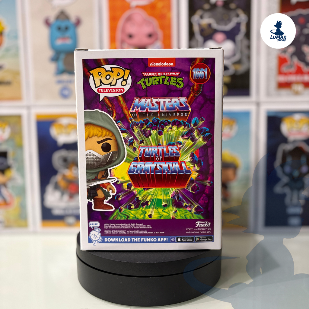 FUNKO POP! 1661 He-Man (Turtles of Grayskull) | Edición Especial