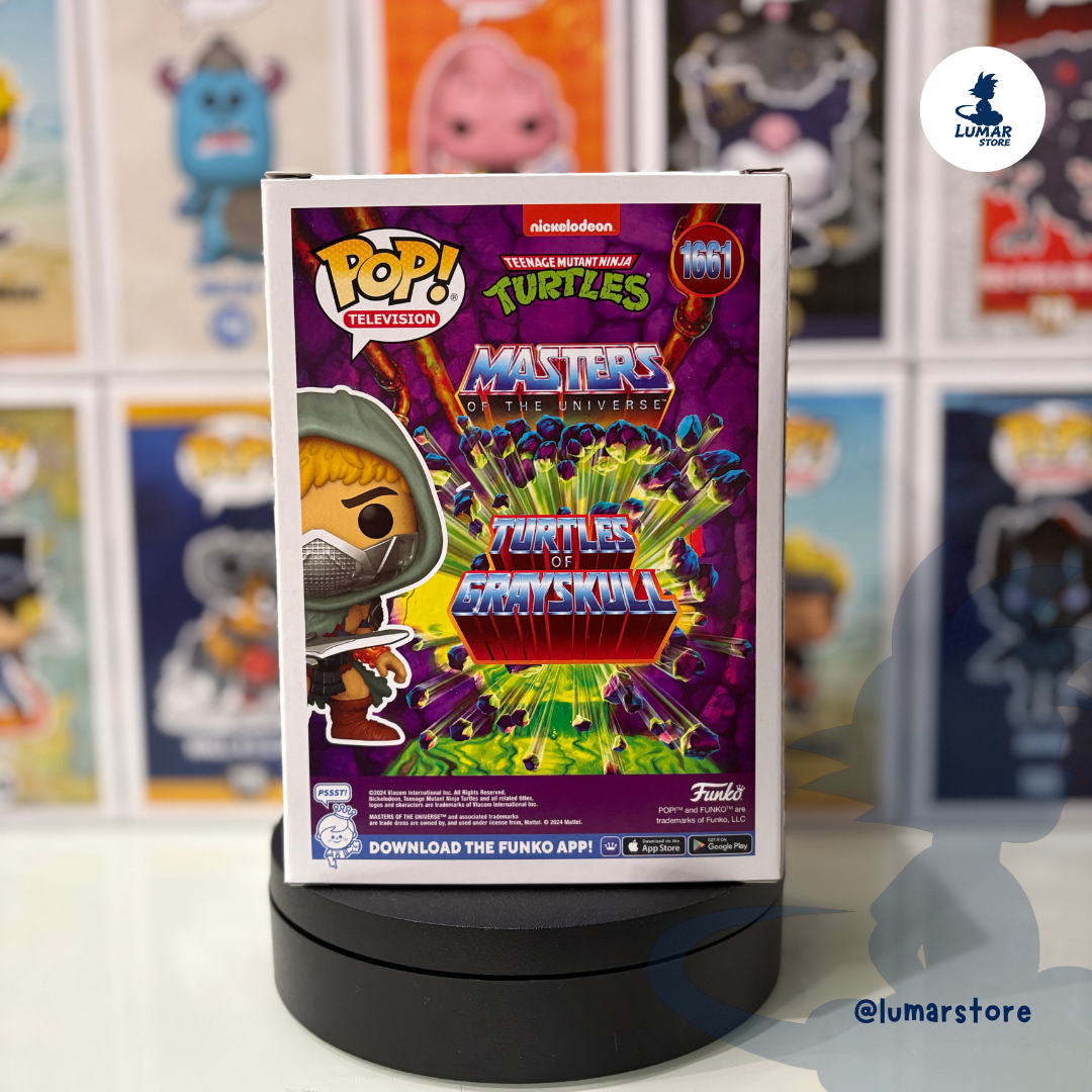 FUNKO POP! 1661 He-Man (Turtles of Grayskull) | Edición Especial