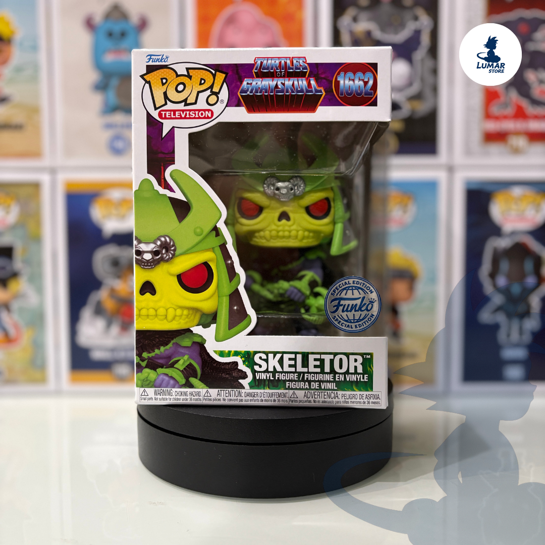 FUNKO POP! 1662 Skeletor (Turtles of Grayskull) | Edición Especial