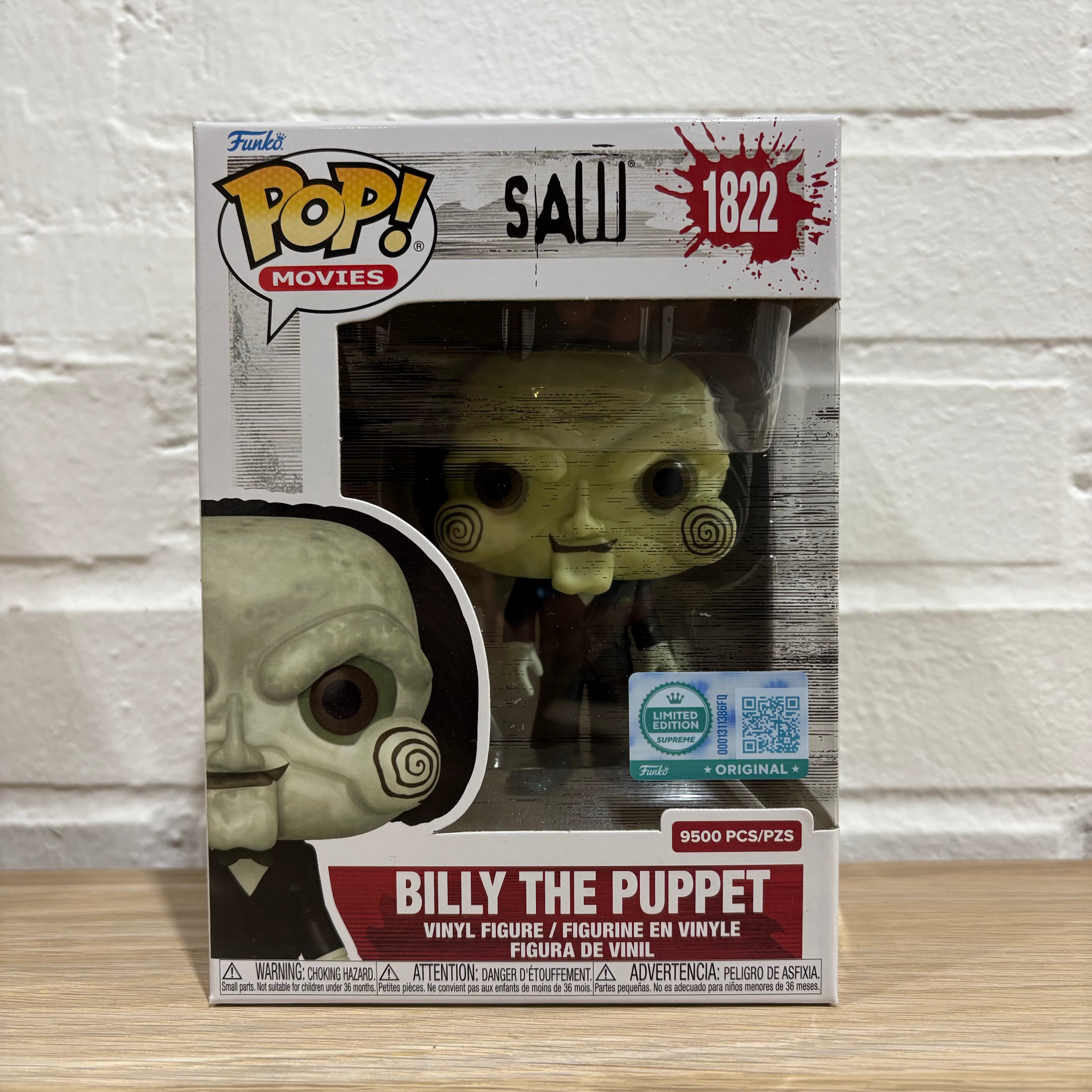 Funko Pop! 1822 Billy the Puppet Supreme Edition
