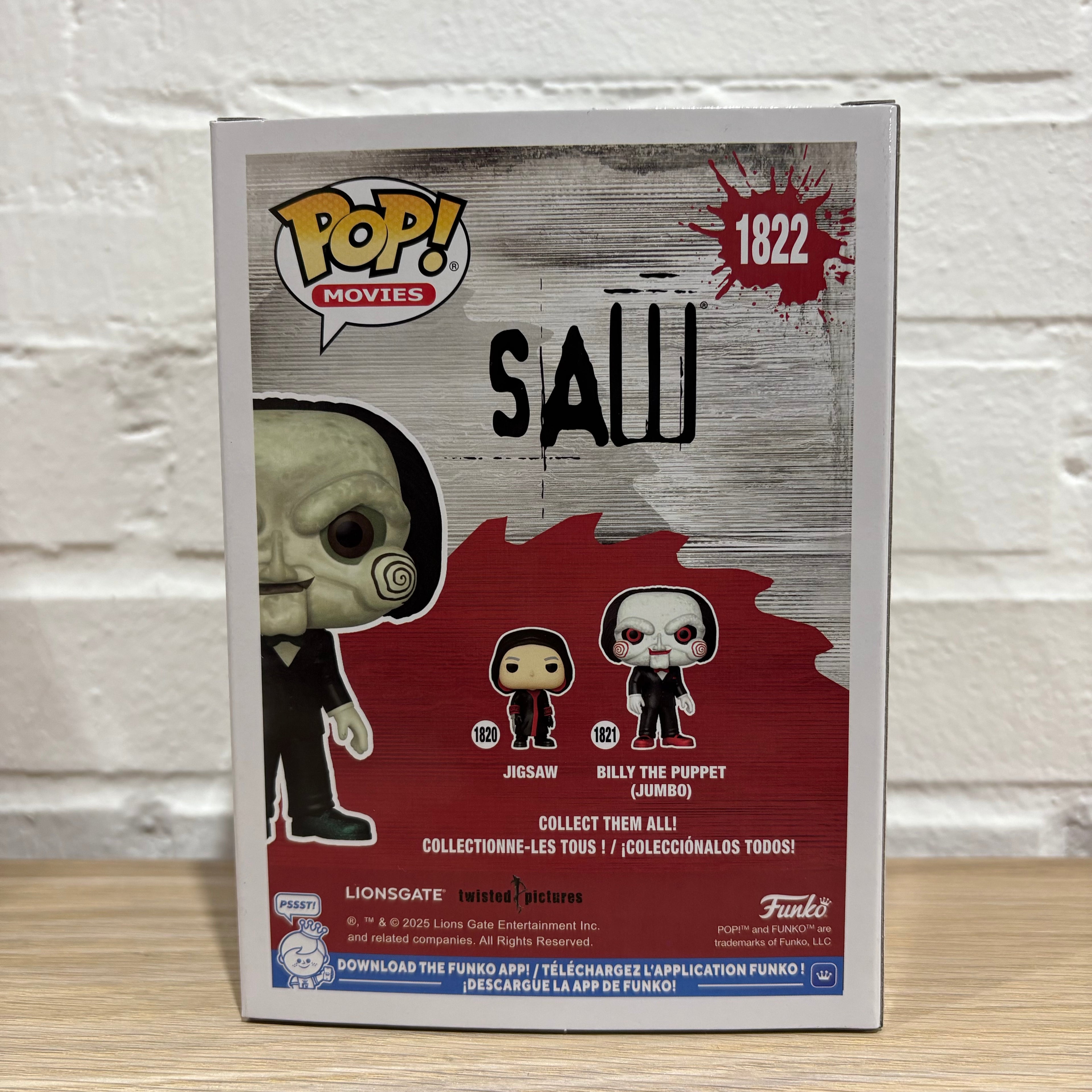 Funko Pop! 1822 Billy the Puppet Supreme Edition