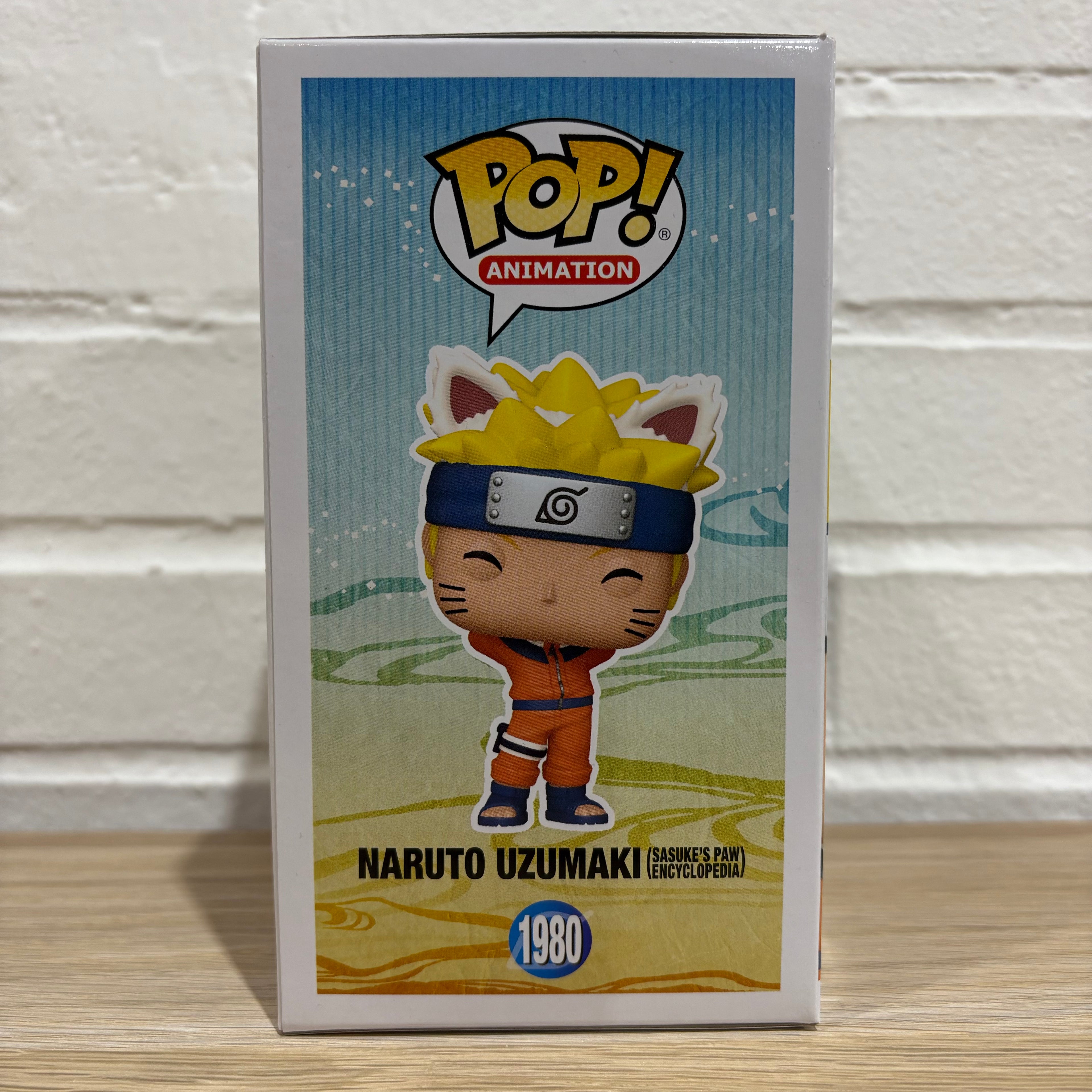 Funko Pop! 1980 Naruto Uzumaki (Sasuke's Paw Encyclopedia)